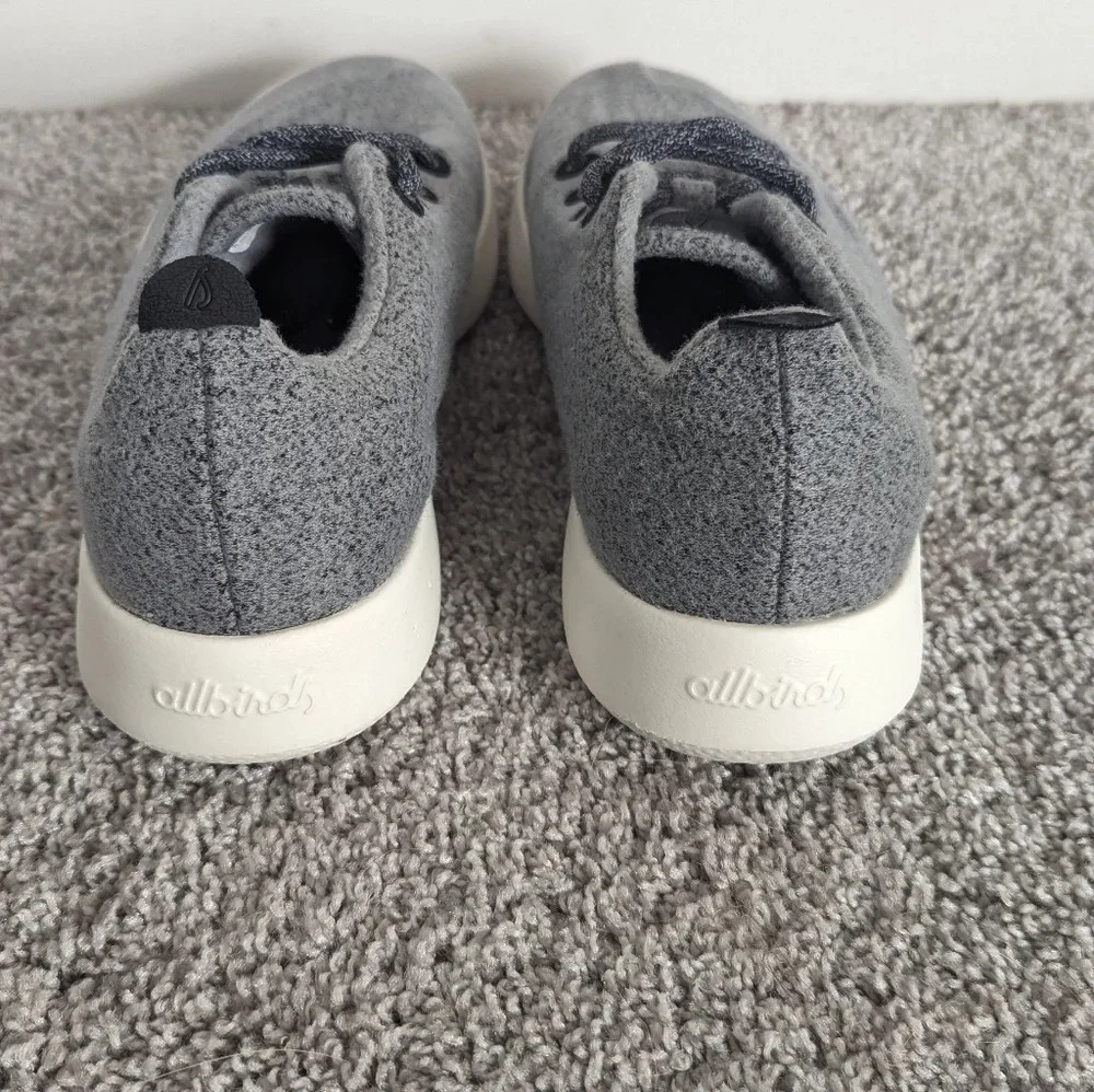 Allbirds Wool Runners Grey sz 8 - Picture 4 of 7